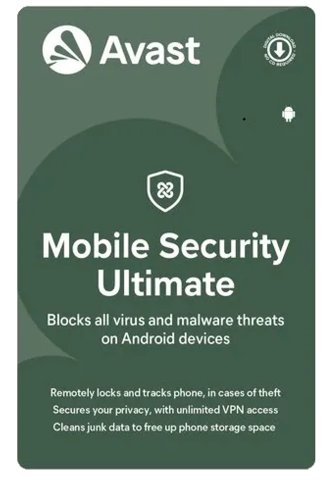 Avast Mobile Ultimate 1 Android 1 Year Global key